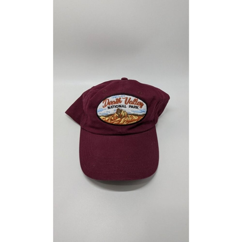 BIG Burgundy "Death Valley" Baseball Cap